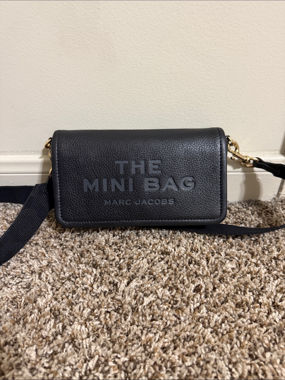 Marc Jacobs Black The Mini Bag Crossbody